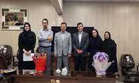 جلسه دفاع از پایان نامه آقای احمد نجم الدین حامد، دانشجوی کارشناسی ارشد مدیریت پرستاری