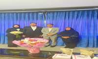 برگزاری مراسم دفاع از پایان‌نامه دکتر شهد طارق، دانشجوی غیر ایرانی رشته داروسازی 
