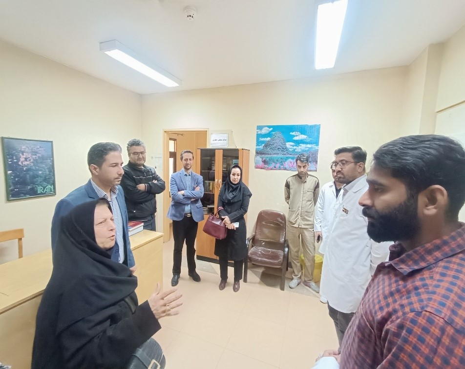 بازدید میدانی از بیمارستان